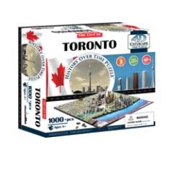 4D Cityscape Time Puzzle - Toronto, Canada